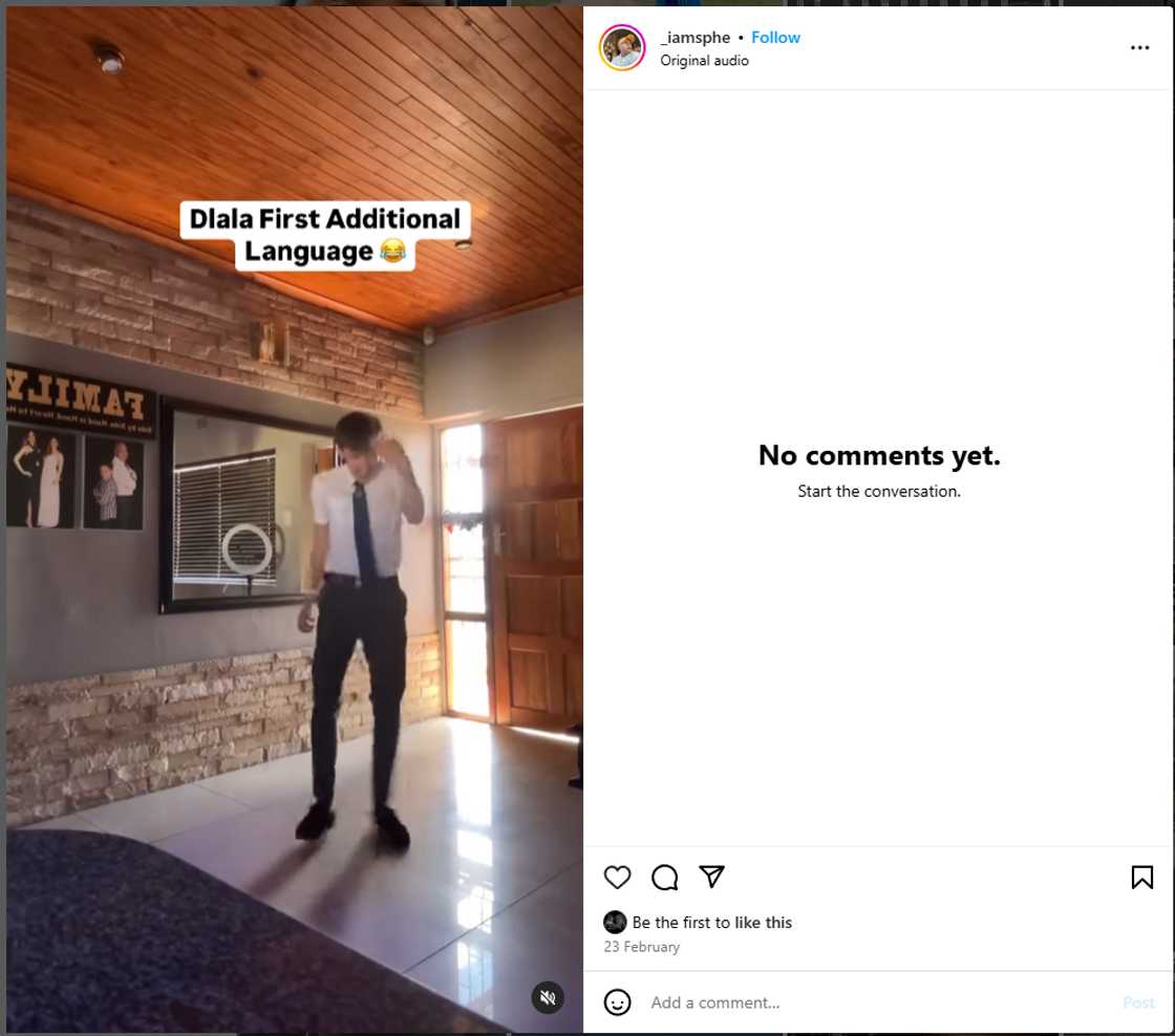 A learner set Mzansi ablaze with his fire dance moves. A learner set Mzansi ablaze with his fire dance moves.