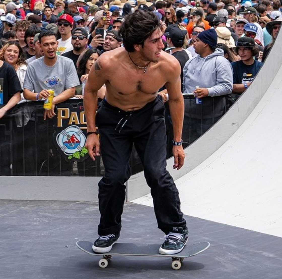 American conected to South African with his love for skating