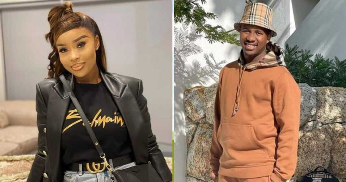 Sithelo Shozi shared a cute pic of Andile Mpisane's alleged baby Sithelo Shozi shared a cute pic of Andile Mpisane's alleged baby