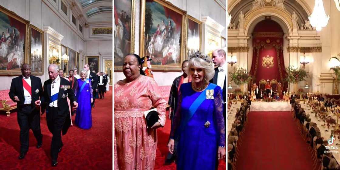 UK throws Ramaphosa banquet UK throws Ramaphosa banquet