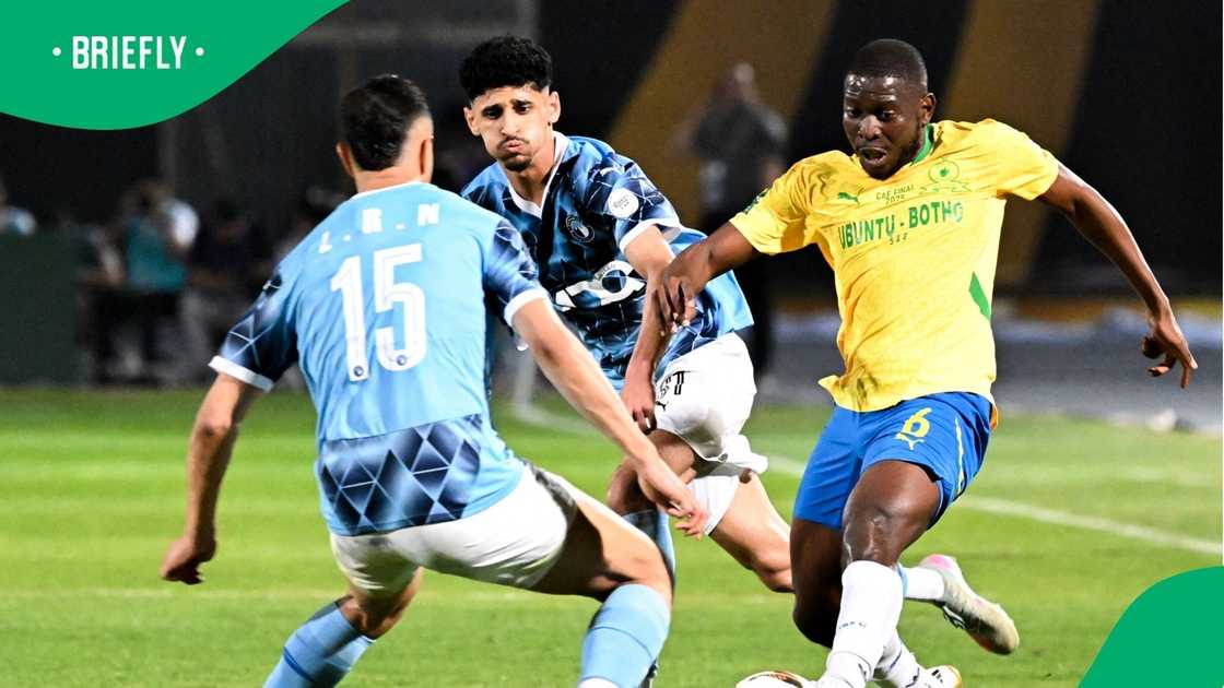 Mamelodi Sundowns star Aubrey Modiba tied the knot over the weekend, surrounded by his close teammates and friends in a joyous cultural ceremony