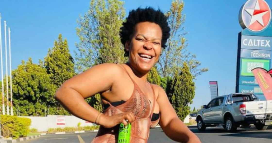 Zodwa Wabantu, emotional, social media