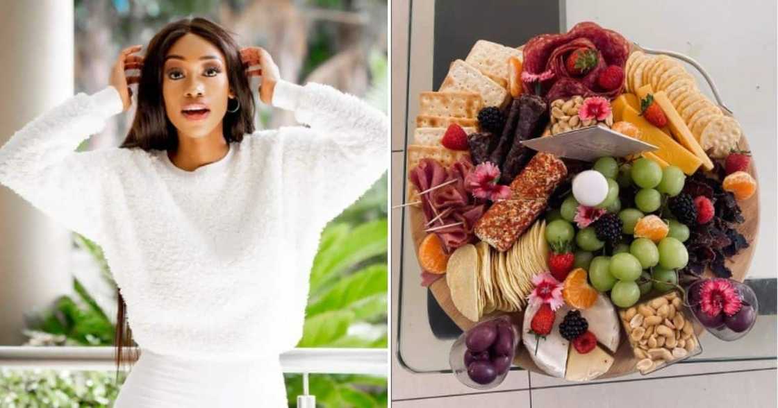 Itumeleng Khune, Wife Sphelele Makhunga, Mzansi, Cheeseboard