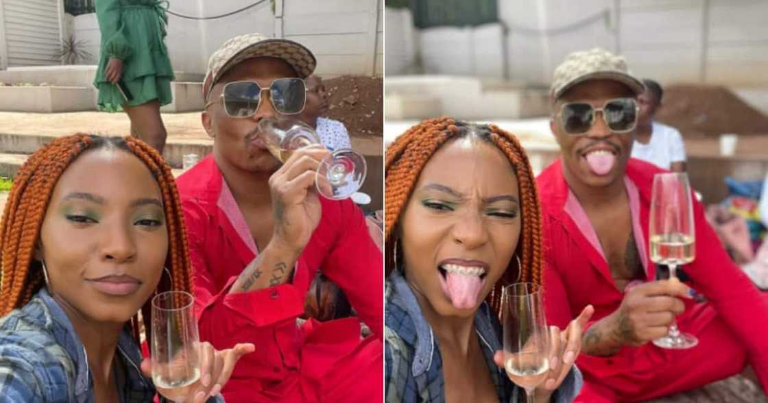 “Merry Xmas Somgaga”: Somizi Shares Jolly Holiday Snaps With His Daughter