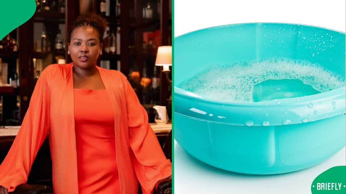 Anele Mdoda opened up about her water struggles