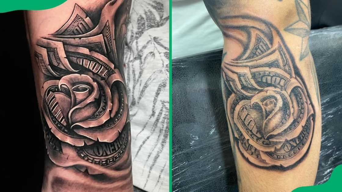 Money rose tattoos Money rose tattoos
