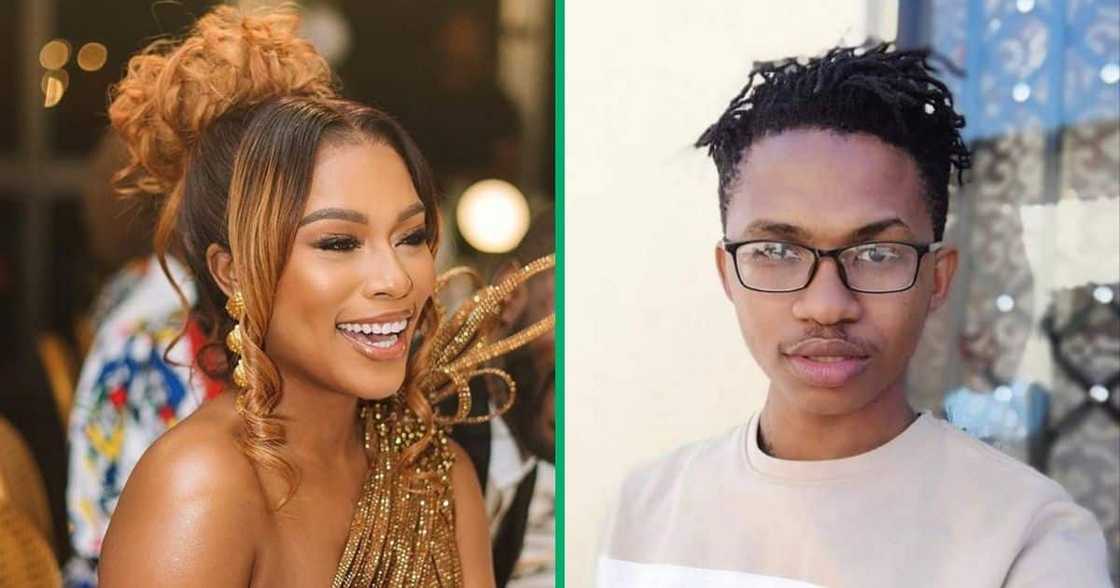 Nomzamo Mbatha and her siblings were dragged by Musa Khawula Nomzamo Mbatha and her siblings were dragged by Musa Khawula