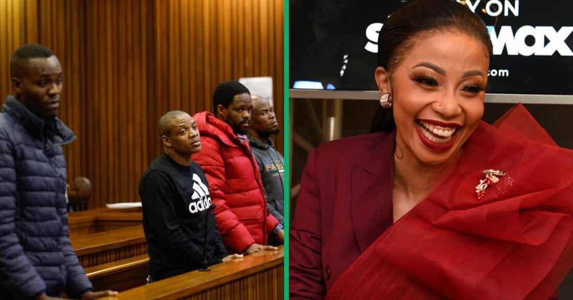 Kelly Khumalo was linked to one of the suspects who called her twice