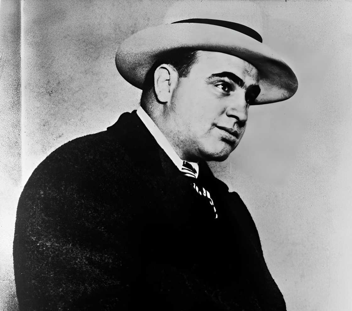 Portrait of Al Capone Portrait of Al Capone