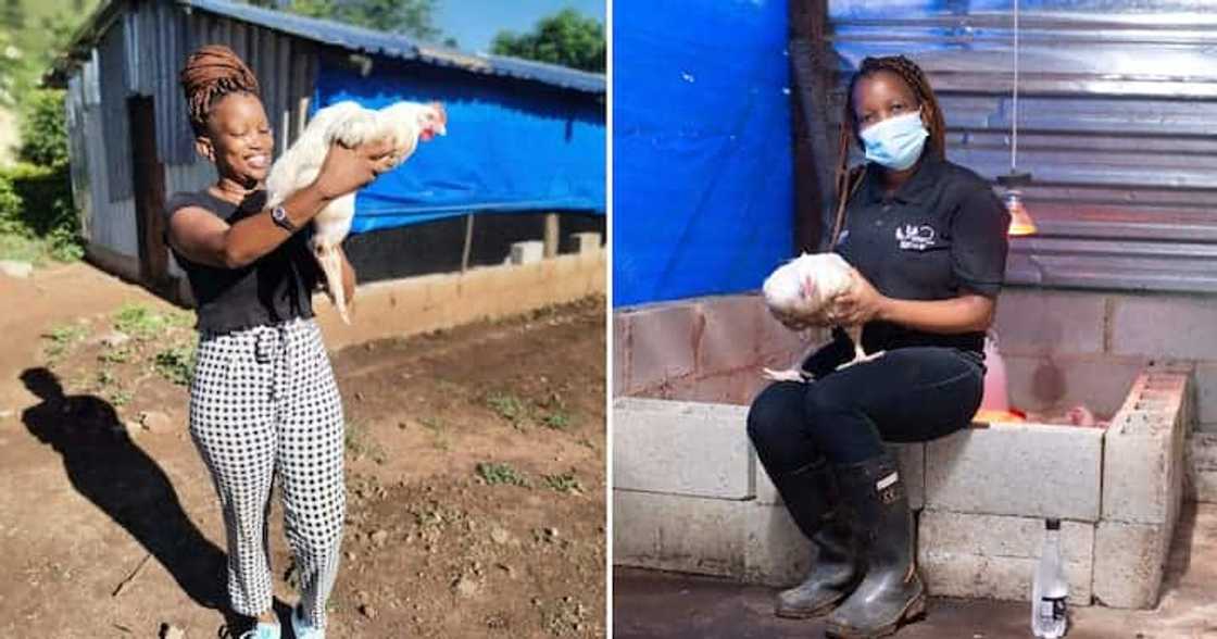 A 21-year-old single mom has overcome GBV to slay as a poultry farmer, author, and graduate