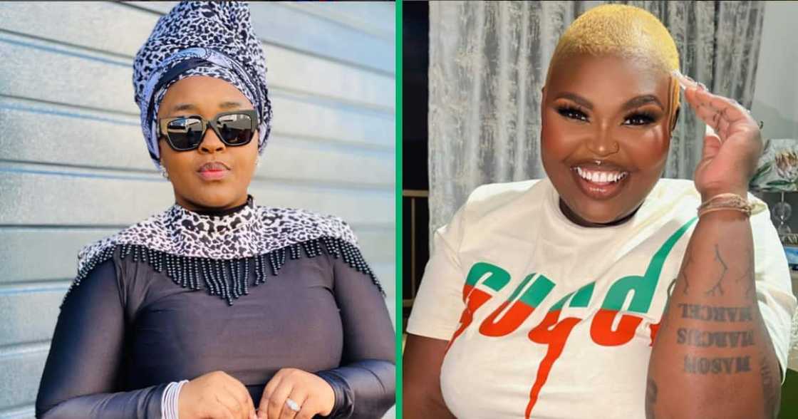 Netizens react to Gogo Skhotheni's jab at Gogo Maweni: "Even on her podcast alisali igama lamawenii"