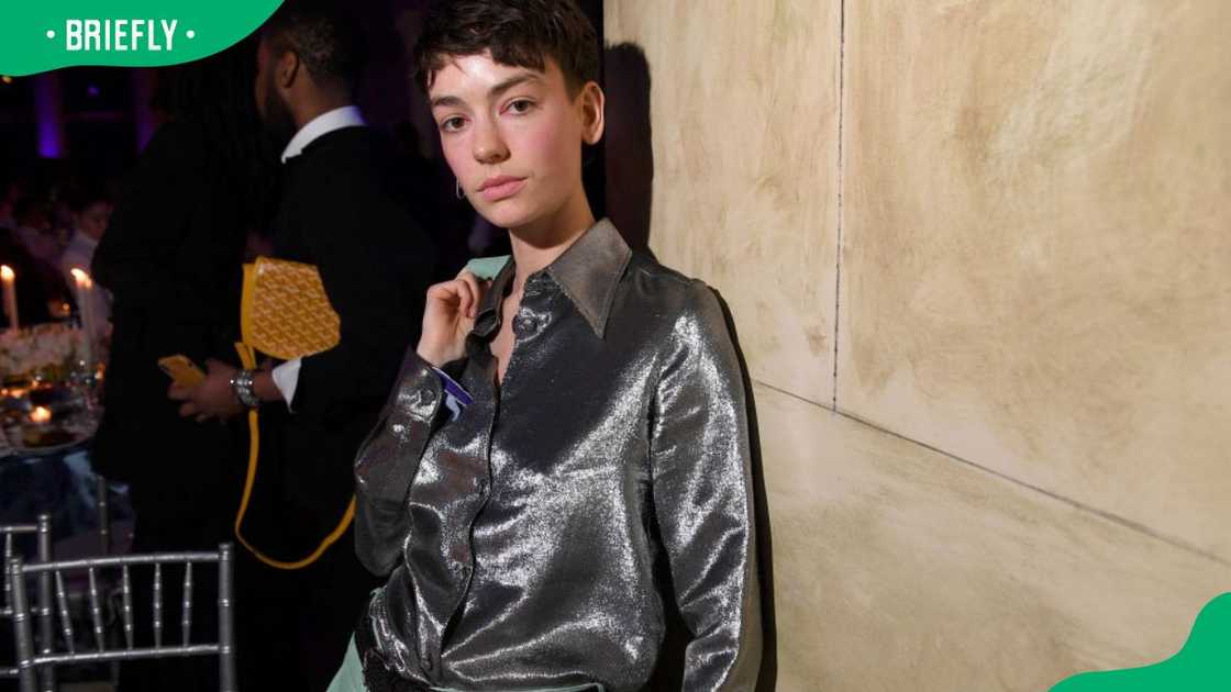 Brigette Lundy-Paine at the 2020 amfAR New York Gala