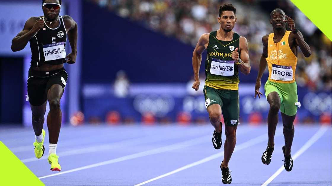 South Africa's team scheduled on day 12 at the athletics event in Paris.