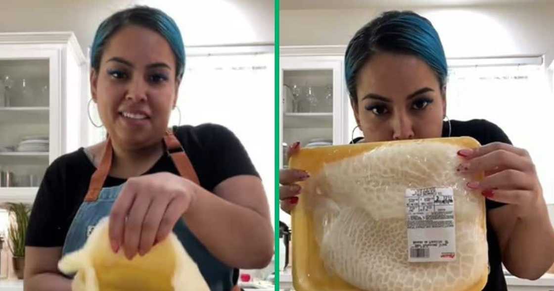 TikTok video by woman shows her tripe recipe