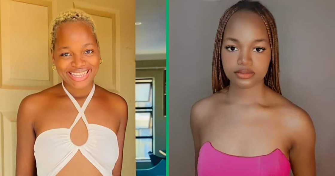 A TikTok video shows a woman appreciating her husband for embracing her with three kids from different baby daddies. A TikTok video shows a woman appreciating her husband for embracing her with three kids from different baby daddies.