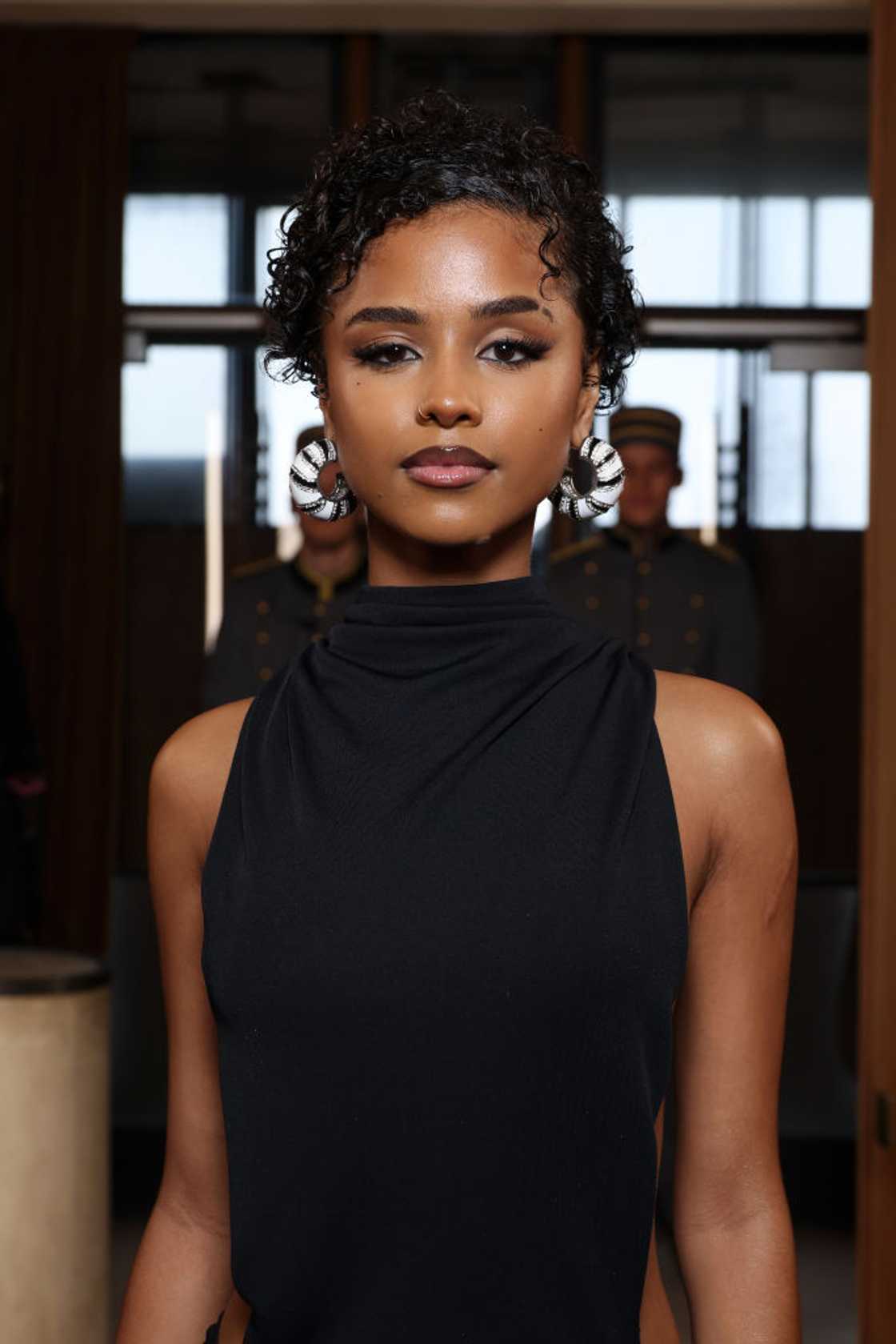 Tyla rocked a stunning Chanel outfit at Paris Fashion Week. Tyla rocked a stunning Chanel outfit at Paris Fashion Week.