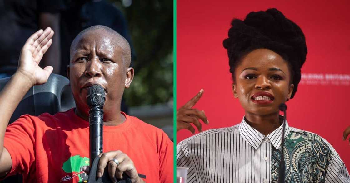 EFF CIC Julius Malema emphasised his party's support of women and clarified the Naledi Chirwa saga EFF CIC Julius Malema emphasised his party's support of women and clarified the Naledi Chirwa saga