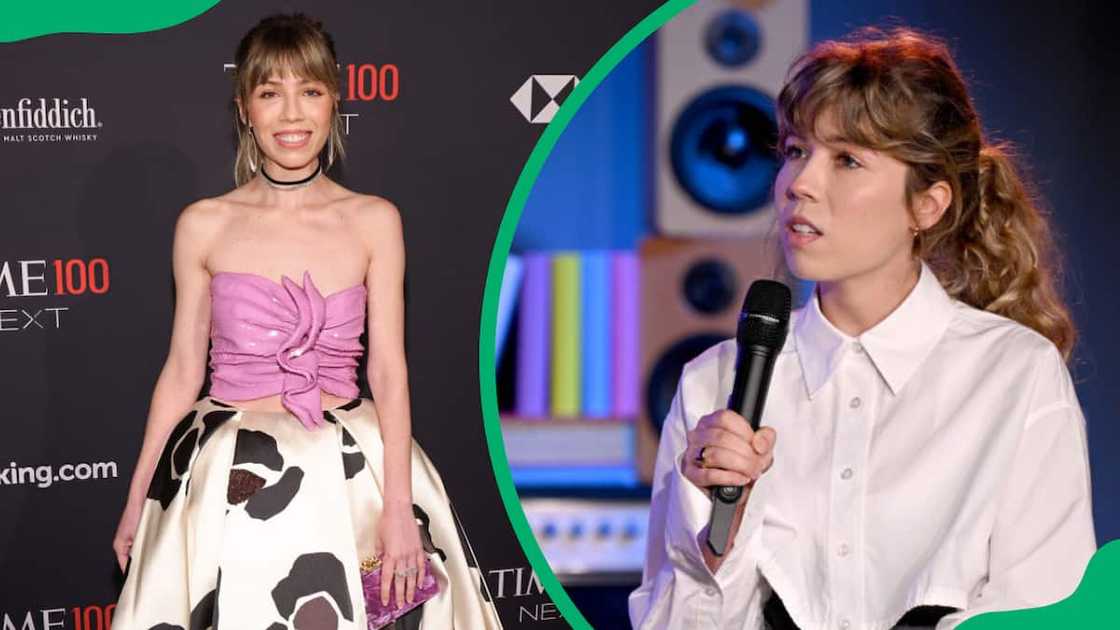 Jennette McCurdy spoke onstage at The Future of Audiobooks Event with Spotif Jennette McCurdy spoke onstage at The Future of Audiobooks Event with Spotif