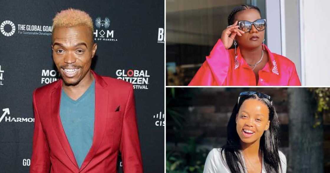 Shauwn Mkhize, Somizi Mhlongo and Ntando Duma Shauwn Mkhize, Somizi Mhlongo and Ntando Duma