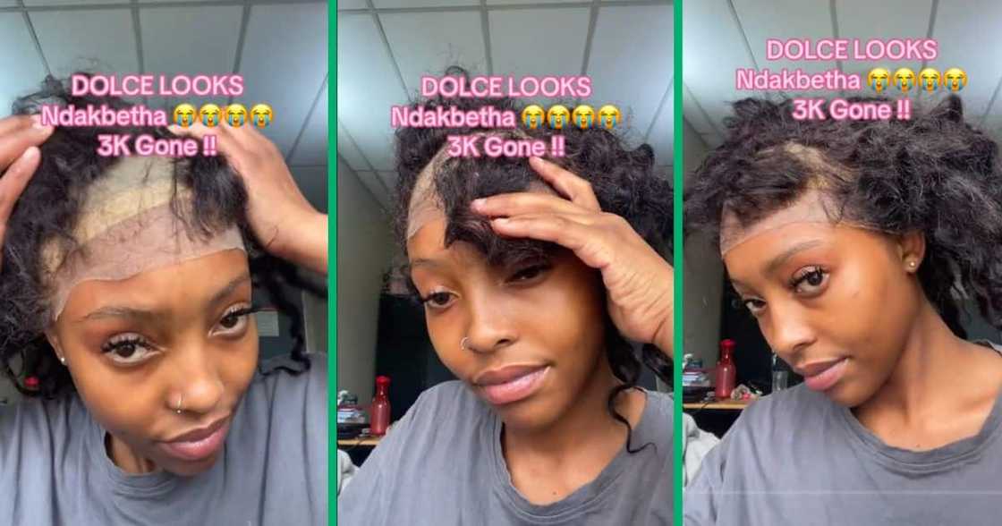 Woman shows wig she bought for R3 000 Woman shows wig she bought for R3 000