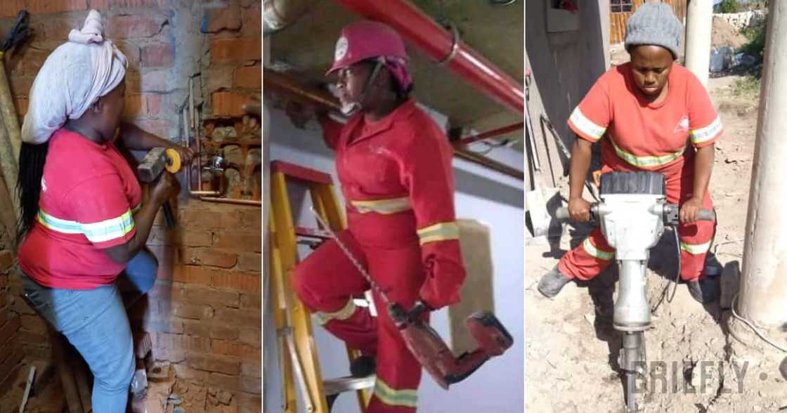 Proud Female Plumber Sthando Cele Wants to Open Doors for Women Proud Female Plumber Sthando Cele Wants to Open Doors for Women