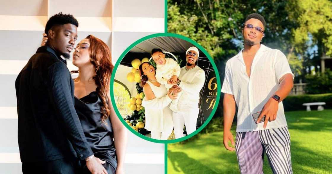 Tino Chinyani shows love to Simz Ngema Tino Chinyani shows love to Simz Ngema