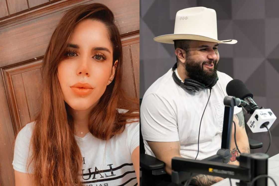 Isabel Esquer and her ex-husband, Carin Leon Isabel Esquer and her ex-husband, Carin Leon