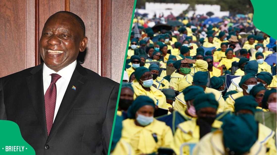 President Cyril Ramaphosa is in Moria in Limpopo to celebrate Easter with the Zion Christian Church President Cyril Ramaphosa is in Moria in Limpopo to celebrate Easter with the Zion Christian Church