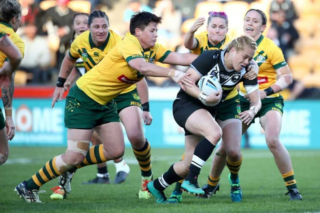 Transgender athletes will be banned from the women's rugby league World Cup in England later this year Transgender athletes will be banned from the women's rugby league World Cup in England later this year