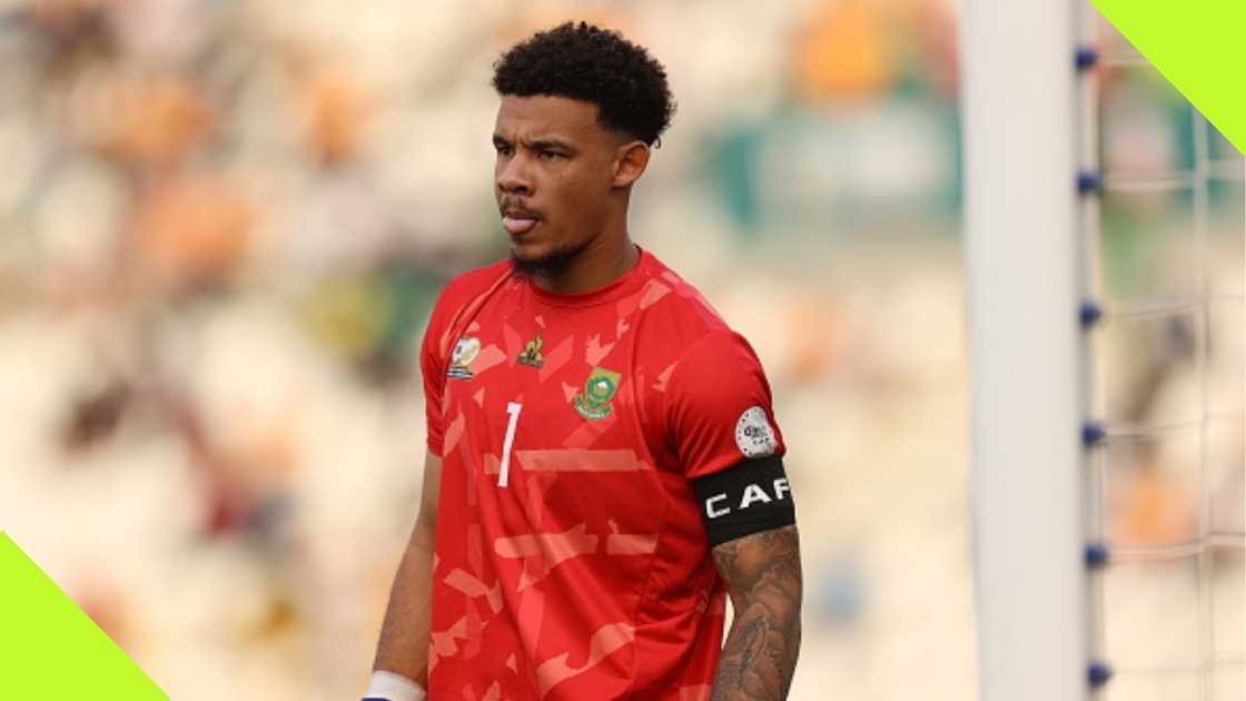 Ronwen Williams narrates what happened when he found out he has been nominated for the best goalkeeper award at the 2024 Ballon d'Or ceremony. Photo: MB Media. Ronwen Williams narrates what happened when he found out he has been nominated for the best goalkeeper award at the 2024 Ballon d'Or ceremony. Photo: MB Media.