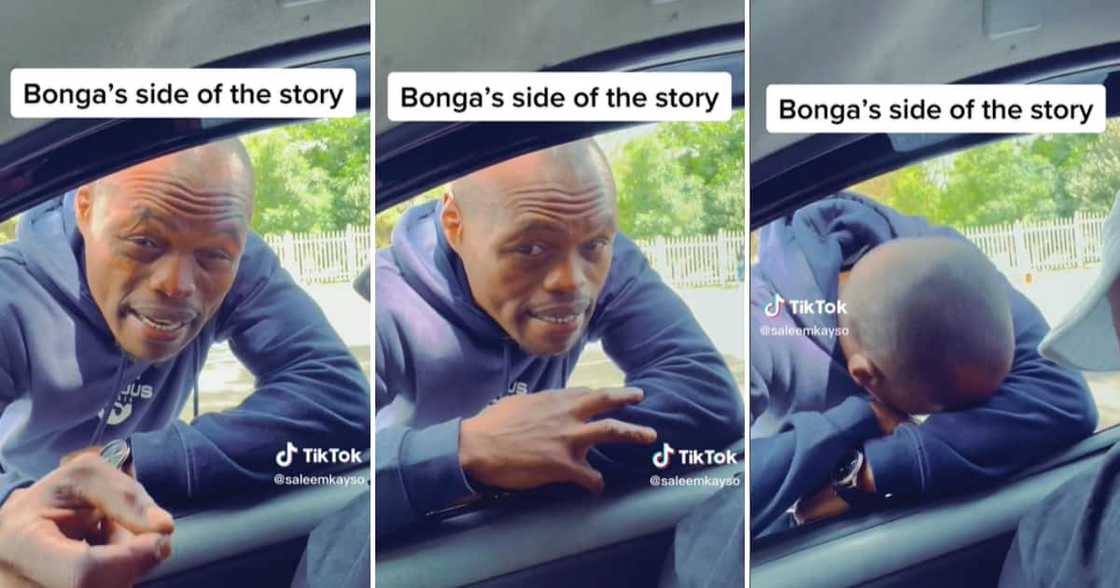 Bonga Sithole telling his story Bonga Sithole telling his story