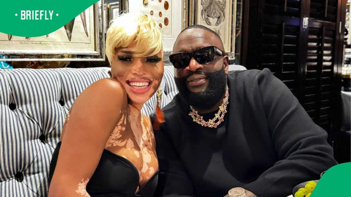 Yolanda Mukondeleli meets Rick Ross Yolanda Mukondeleli meets Rick Ross