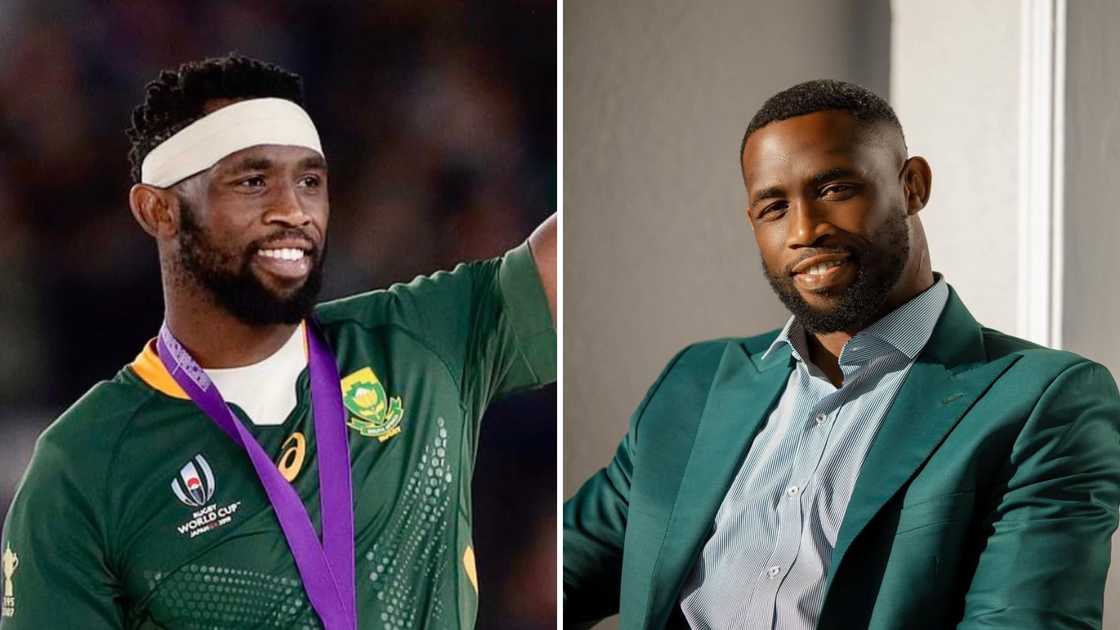 Siya Kolisi spent Christmas at a homeless shelter