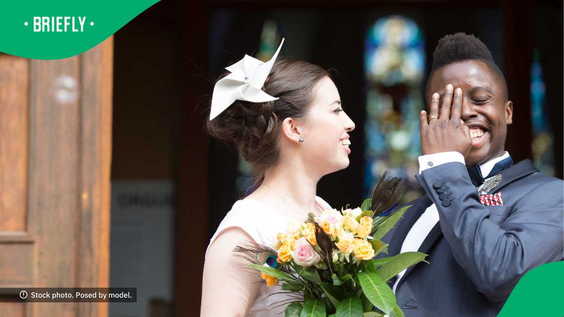 South African love the sight of interracial weddings, even though they are somewhat rare. South African love the sight of interracial weddings, even though they are somewhat rare.