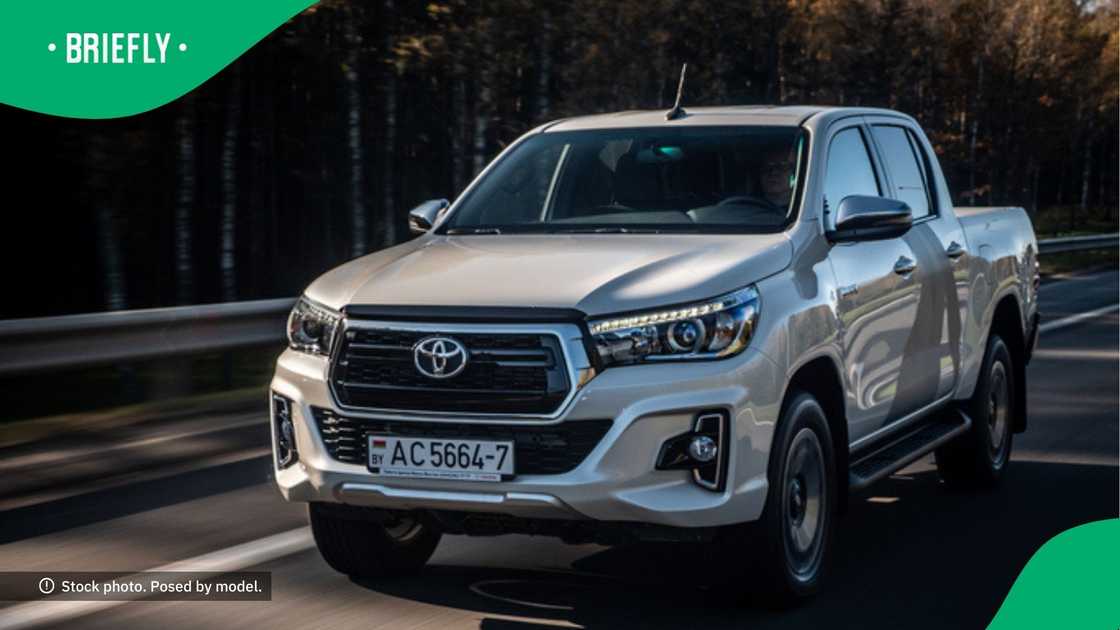 Toyota with its top removed