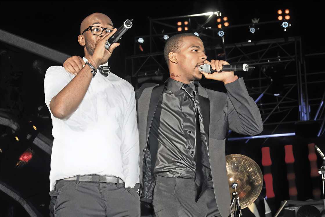 Black Coffee and Zakes Bantwini's reunion brought cheer Black Coffee and Zakes Bantwini's reunion brought cheer