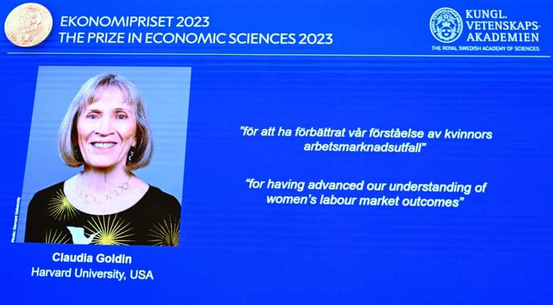 American economist Claudia Goldin was named the winner of the 2023 Nobel economics prize 'for having advanced our understanding of women's labour market outcomes' American economist Claudia Goldin was named the winner of the 2023 Nobel economics prize 'for having advanced our understanding of women's labour market outcomes'