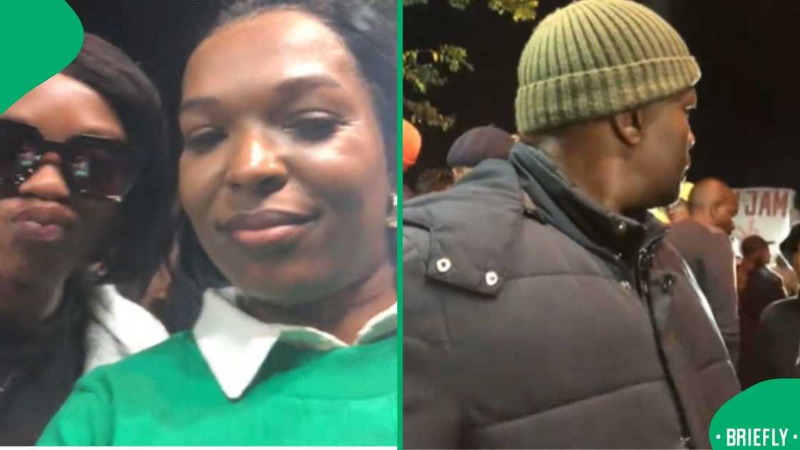 A father’s gentle and silent show of protection outside the groove touched South Africans after a TikTok video captured the wholesome moment A father’s gentle and silent show of protection outside the groove touched South Africans after a TikTok video captured the wholesome moment