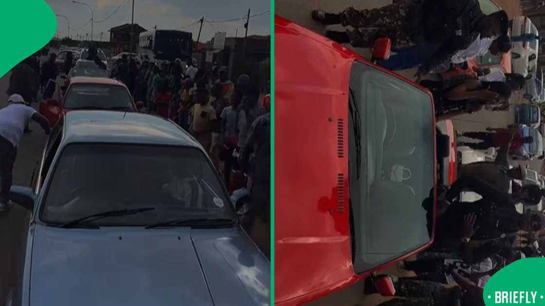 A stylish matric dance moment brought back kasi nostalgia A stylish matric dance moment brought back kasi nostalgia