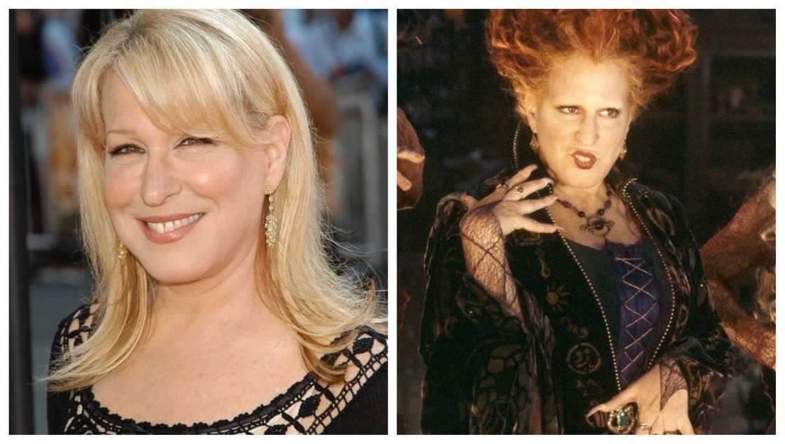 Bette Midler starred in Hocus Pocus Bette Midler starred in Hocus Pocus