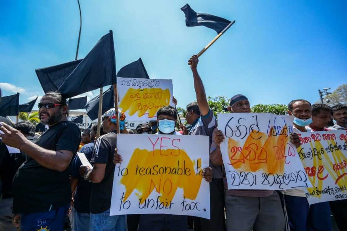 Trade unions have staged protests against proposed tax reforms as Sri Lanka tries to secure an IMF bailout Trade unions have staged protests against proposed tax reforms as Sri Lanka tries to secure an IMF bailout
