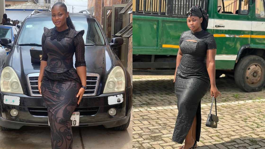 All-black maxi straight style All-black maxi straight style