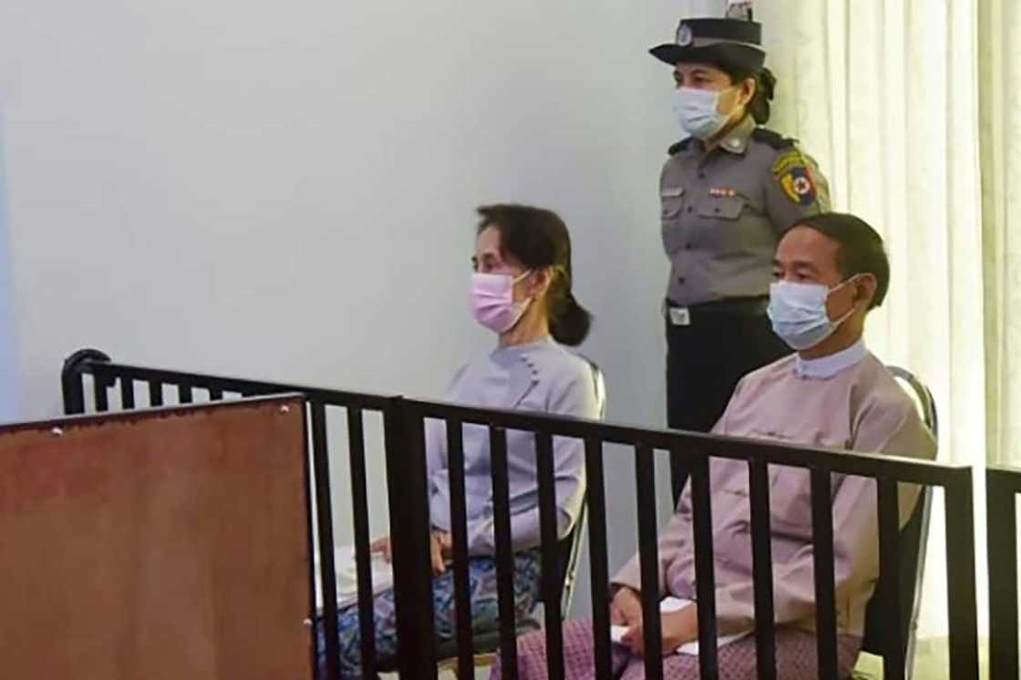 Myanmar's military chief said Friday the junta is open to negotiations with ousted leader Aung San Suu Kyi after her trials in a junta-run court have concluded Myanmar's military chief said Friday the junta is open to negotiations with ousted leader Aung San Suu Kyi after her trials in a junta-run court have concluded