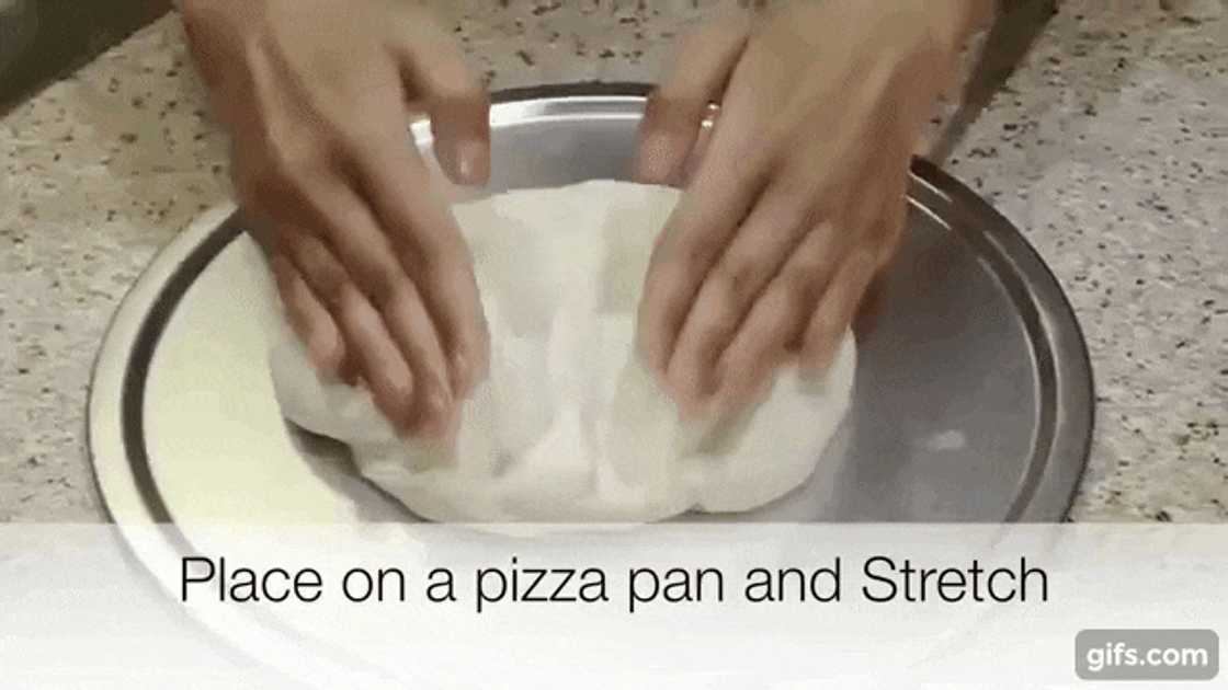 Homemade pizza dough recipe