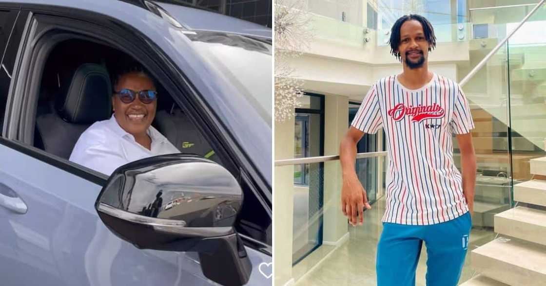 'Gqeberha The Empire' actor Ayanda Makayi bought his mom a new car. 'Gqeberha The Empire' actor Ayanda Makayi bought his mom a new car.