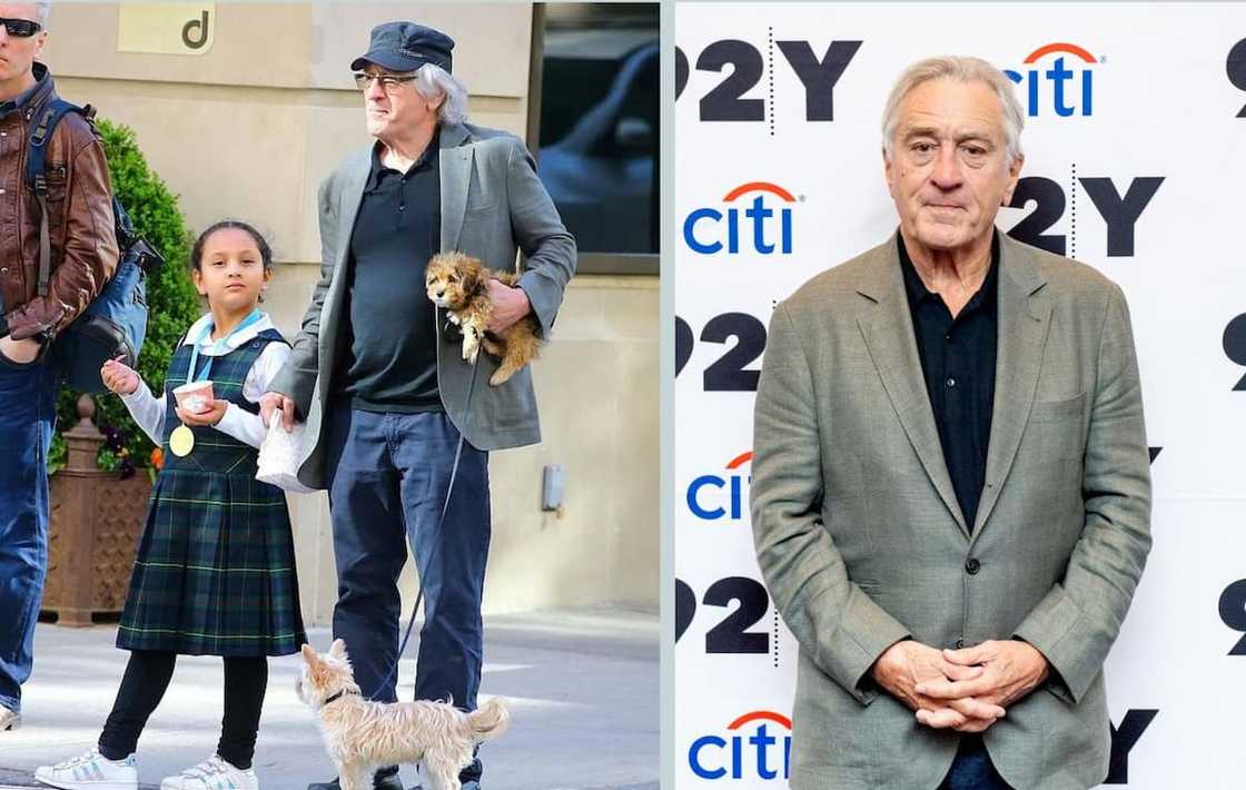 Does Robert De Niro have biological kids?