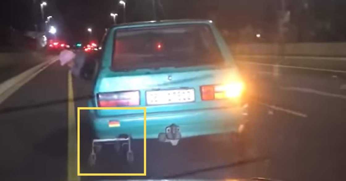 Trolley, car, Mzansi, clip, social media Trolley, car, Mzansi, clip, social media