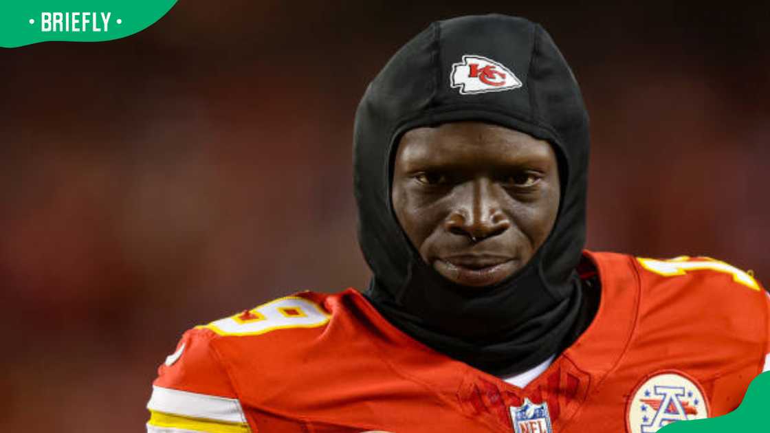 Kadarius Toney #19 of the Kansas City Chiefs during an NFL football game Kadarius Toney #19 of the Kansas City Chiefs during an NFL football game