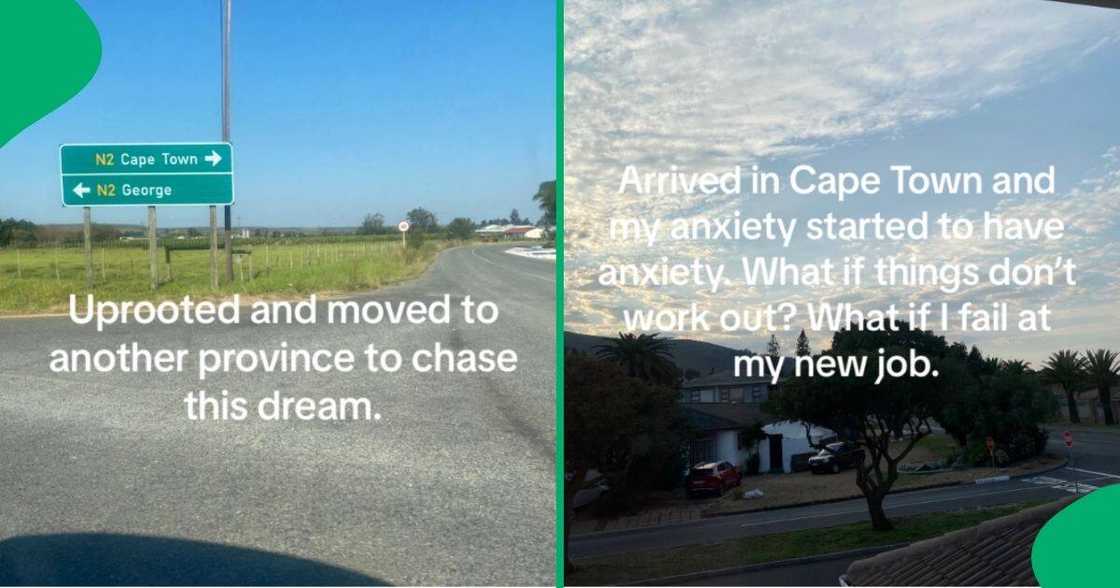 A woman moved from Gqeberha to Cape Town to start an internship at SABC. A woman moved from Gqeberha to Cape Town to start an internship at SABC.