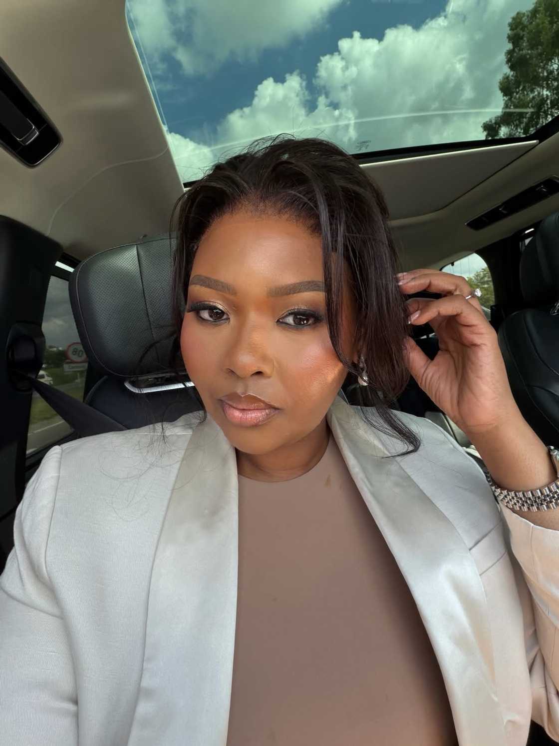 Anele Mdoda melts hearts with heartwarming 42nd birthday celebration